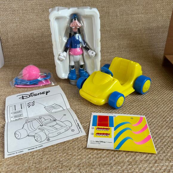 Vintage Disney Goofys Dune Buggy Playset by ARCO 1980s NIB Retro Toys - Picture 5 of 10